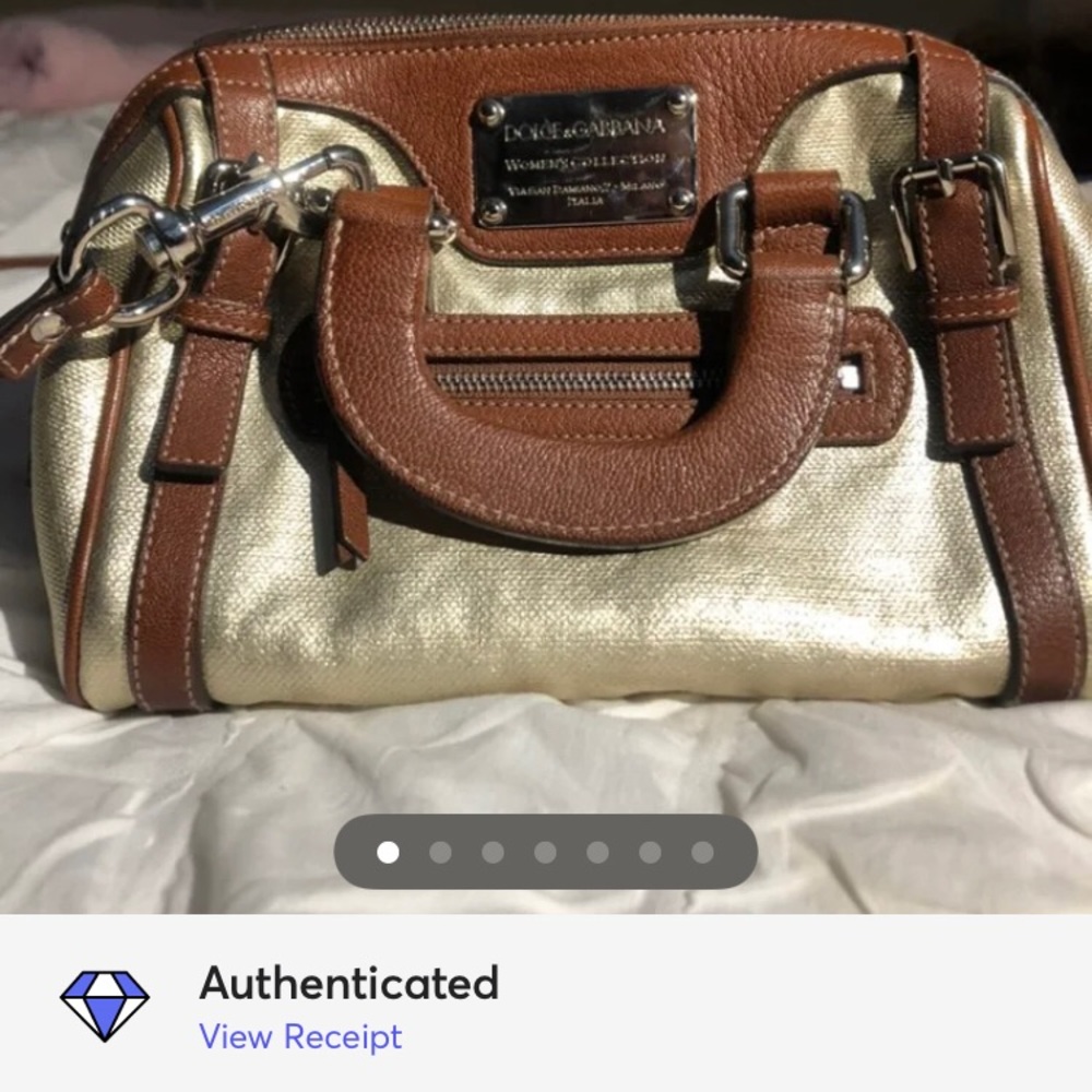 AUTH. Dolce & Gabbana “Miss Easy Way” Mini Bag